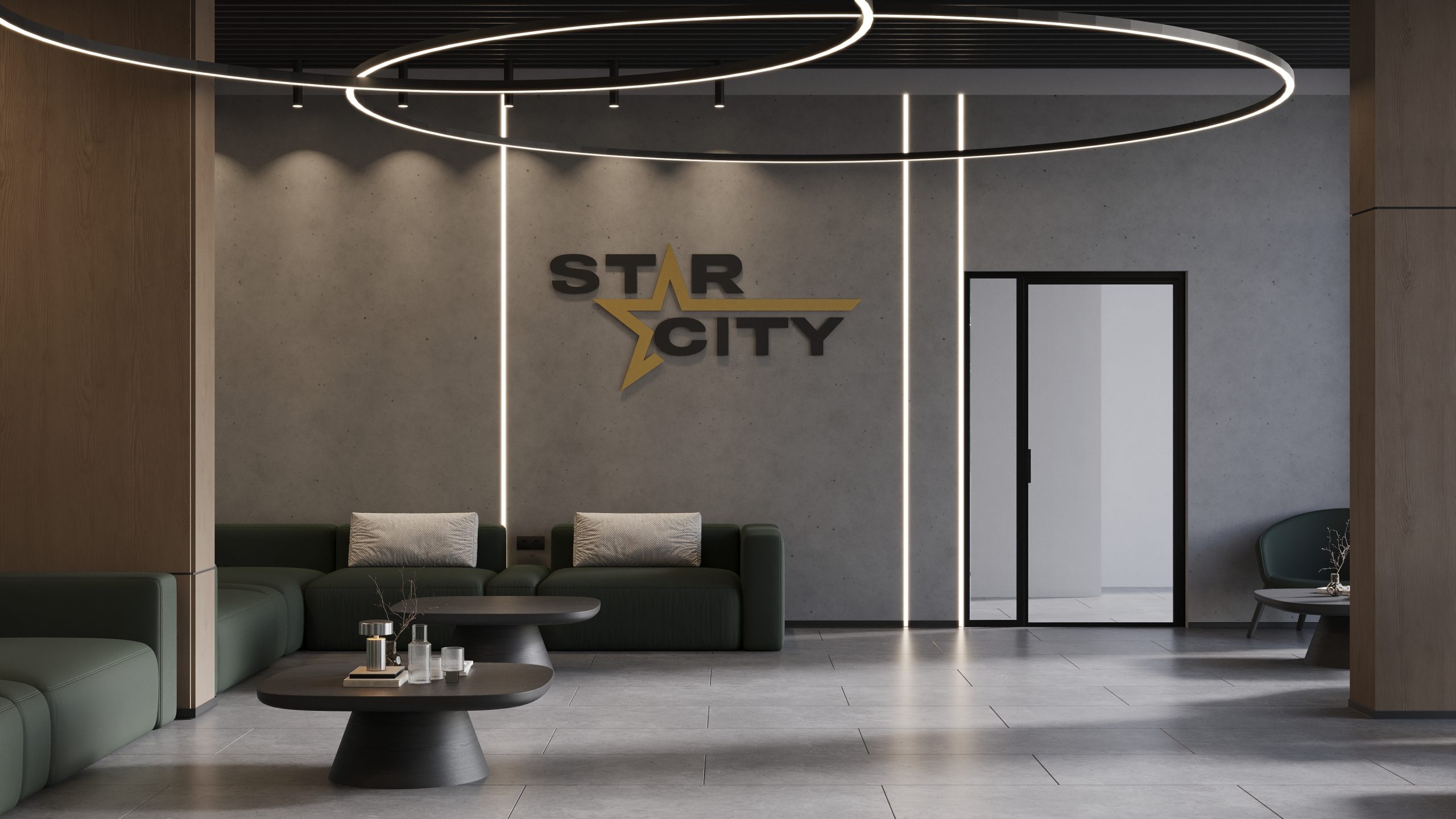 Візуалізація вхідної групи ЖК Star City